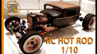 RC HOT ROD 1/10  -  BUILD my SHINY COPPER  CAR