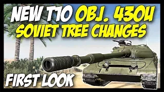 ► Object 430U - New Tier 10 + Soviet Medium Tree Changes! - World of Tanks Future News