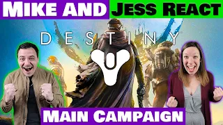 Mike and Jess React To Destiny 1 - Entire Main Story