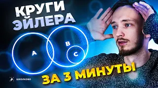 Круги Эйлера за 3 минуты | ОГЭ по информатике 2024