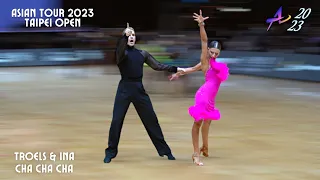 Troels Bager & Ina Jeliazkova - Cha-Cha-Cha | Asian Dance Tour 2023 -Taipei Open