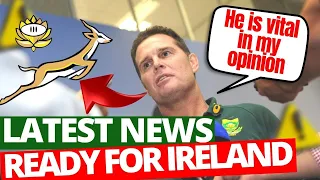 🛑LATEST NEWS! LOOK WHAT RASSIE ERASMUS SAID! SPRINGBOKS RUGBY NEWS!