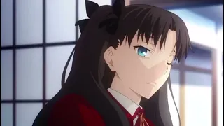 Shirou called Rin fat | Fate/stay night