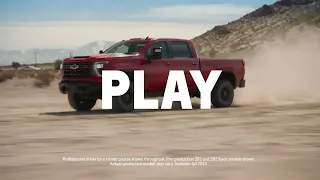 New Chevy Silverado HD. Own Work. Own Play. Own Life