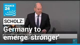 Scholz says Germany to emerge from crisis stronger with new trade, energy policies • FRANCE 24