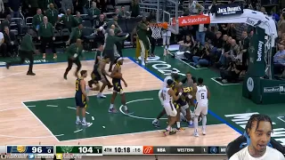 FlightReacts To PACERS at BUCKS | FULL GAME HIGHLIGHTS | December 13, 2023!
