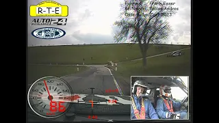 Rallye Zerf 2023 WP3 inboard Frank Esser / Tobias Andres im Sierra Cosworth 2WD