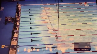 Ryan Murphy Cruises to 100 Backstroke Semifinal 1 Victory | 2021 US Olympic Swimming Trials