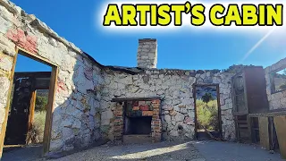 Colorful ROCK HOUSE Inside An Old Nevada Mining Ranch #explore #history #urbex #mining #silver