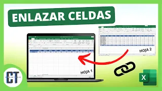 Como ENLAZAR CELDAS de DIFERENTES HOJAS en Excel