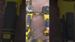 Видео позже / Makita GA029GZ vs. DeWALT DCG406 FLEXVOLT