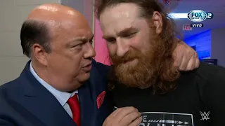 Paul Heyman le dice a Sami que Roman Reigns lo aprecia - WWE SmackDown Español Latino: 13/05/2022