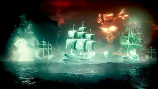 Sea of Thieves Music: Captain Flameheart Full Encounter (With Voice)