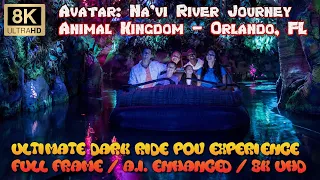 Ultimate 8K POV: Na'vi River Journey Boat Ride (Disney's Animal Kingdom - Orlando, FL) - Low Light