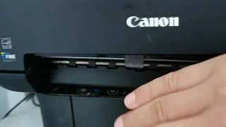 how to reset canon Ip2700