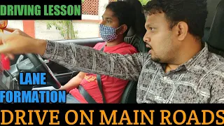 Manual Car Driving Lesson In Main Roads For Beginners-Tips For Learners-City Car Trainers 8056256498