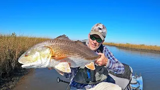 Sight Fishing Redfish and Camping at Grand Isle State Park in Southeast Louisiana