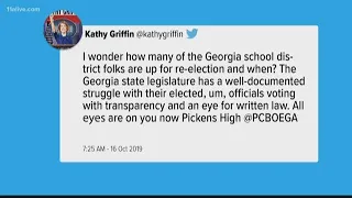 Kathy Griffin calls out Pickens County for bathroom policy regarding transgender students