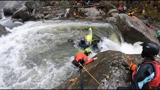 Rescue at Go Left During the 27th Annual Green River Narrows Race 2022-11-05