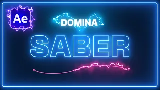 ⚡️ Master SABER free plugin in After Effects | Neons, Energy, Lines, Texts