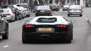 Lamborghini Aventador BRUTAL DOWNSHIFTS!!