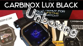 Apple Watch Alternative Unboxing the Carbinox Lux Black