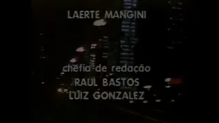 Intervalo Globo Jornal Nacional 1984