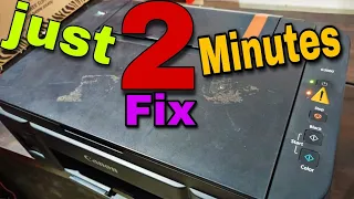 How to Fix Canon ⚡G2000 G2010 G3010 G4010 Red light blink ⚡ ink problem