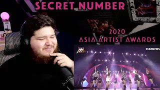 SECRET NUMBER(시크릿넘버) - 'Intro' + 'Got That Boom' Asia Artist Awards 2020 REACTION