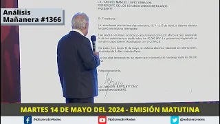 Edición Matutina Martes 14 de Mayo del 2024