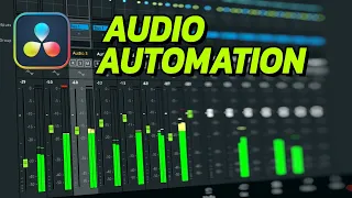 Fairlight Audio Automation in DaVinci Resolve 18