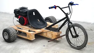 Homemade PALETTE  Drift TRIKE 200cc !?