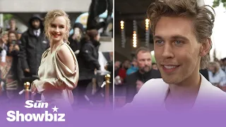 Elvis biopic stars Olivia DeJonge and Austin Butler wow on red carpet at London premiere