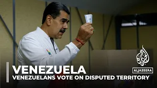 Venezuela holds referendum on oil-rich Guyana region