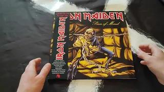 IRON MAIDEN - Piece of mind (Vinyl Review)