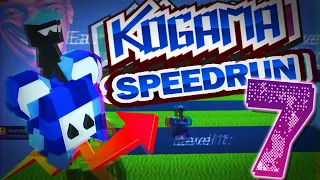 KoGaMa: FIRST TRY SPEEDRUN | 7 - Baldi's Basics Parkour! [Now 25 lvls!]