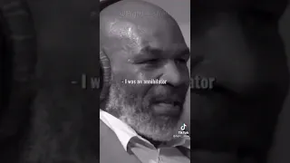 Mike Tyson gets emotional about his old self #shorts #MikeTyson