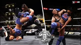 WWE 2K20: Rhea Ripley vs Bianca Belair | NXT TakeOver Portland - Prediction Highlights