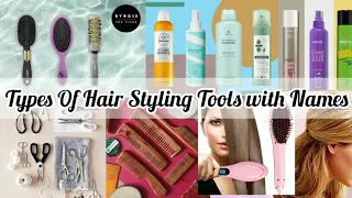 Types Of Hair Styling Tools With Names Uses/Hair Accessories Names/Hair Styling Tools For Beginners