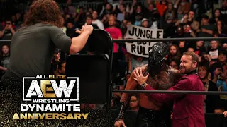 What Happened When Jungle Boy Jack Perry Confronted Luchasaurus? | AEW Dynamite: Anniversary 10/5/22