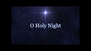 O Holy Night Instrumental Vocal Track in B-flat (majestic ending).