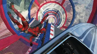 GTA 5 Random And Funny Fails #44 - (Deadpool - Epic Super Speed Boats Fails)