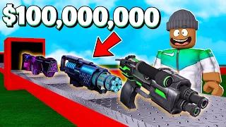 Building My Own $100,000,000 WEAPON FACTORY.. (Roblox)