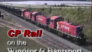 CP Rail on the Windsor & Hantsport