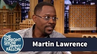 Martin Lawrence Brings Jerome in the Tonight Show House