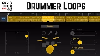 How to use "Drummer" loops GarageBand iOS (iPad, iPhone)