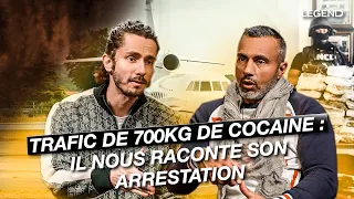 Trafic de 700kg de cocaïne : il nous raconte son arrestation