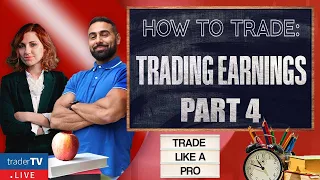 How To Trade: Trading Earnings  PT 4 Fading the Earnings Gap ❗ Feb 8 LIVE