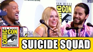 SUICIDE SQUAD Comic Con Panel - Margot Robbie, Will Smith, Jared Leto