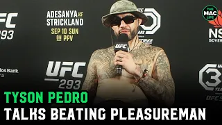 Tyson Pedro: 'The Pleasureman left a bad taste in my mouth so I went in deep'
